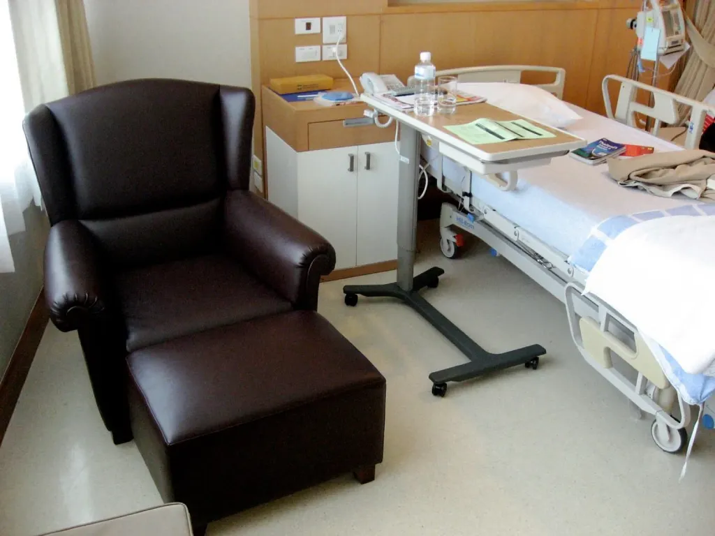 Hospital ward in Thailand showing why the O-A visa health insurance requirement matters
