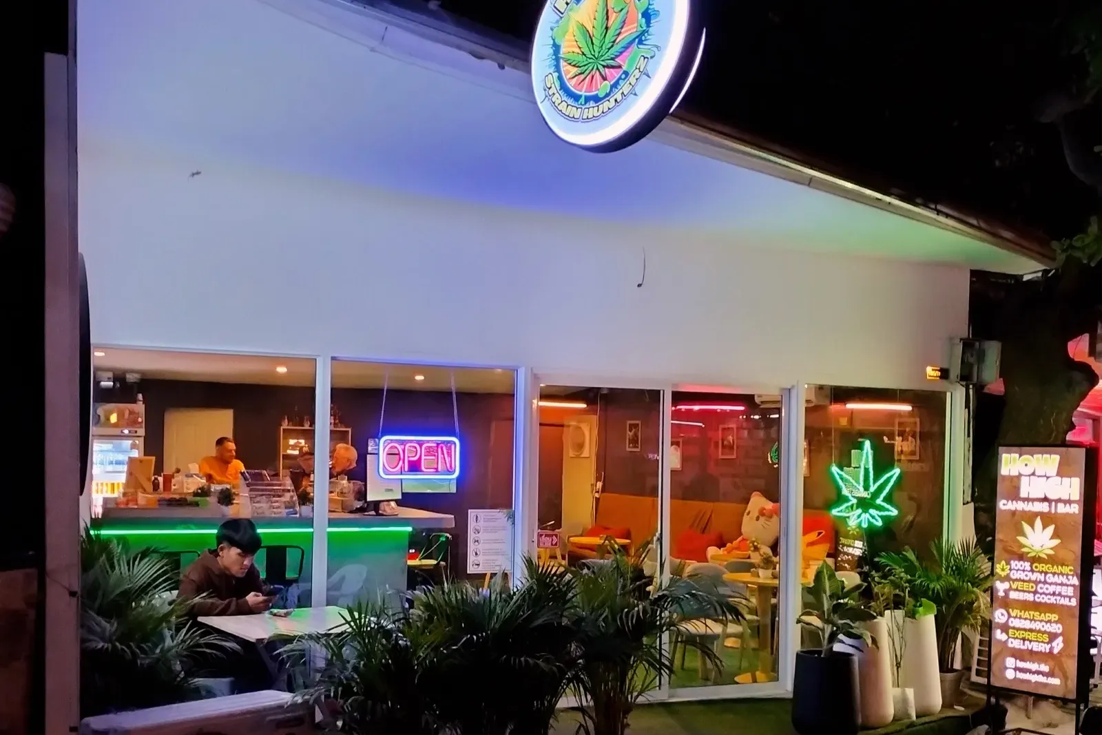 Cannabis shop in Thailand where tourists now need a prescription to buy weed