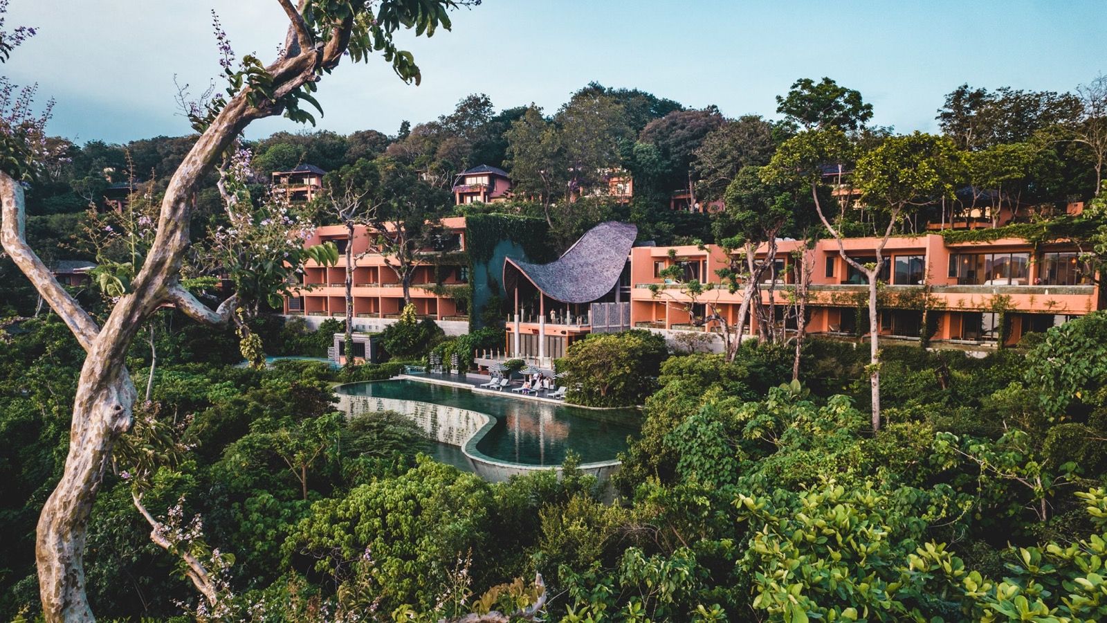 Cape Panwa best resort: Sri Panwa Sri Panwa luxury pool villa resort on the Cape Panwa headland in Phuket