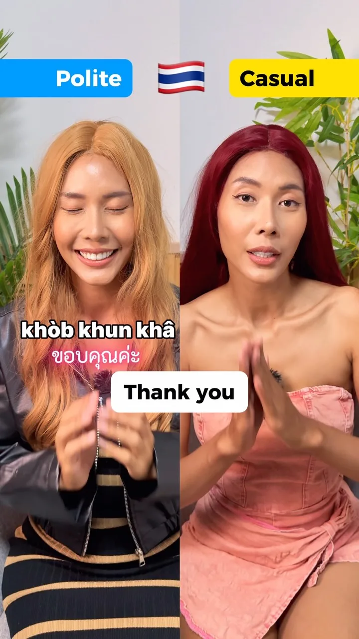 How to Say Thank You in Thai (Polite vs Casual), Phuket short video