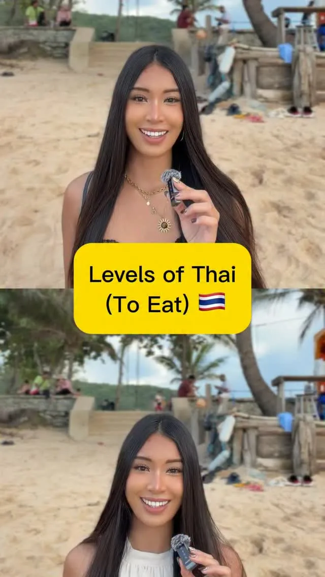 The Levels of the Thai Word for Eat, Phuket short video