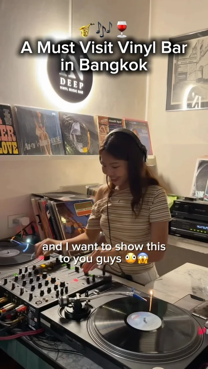 A Must-Visit Vinyl Bar in Bangkok, Phuket short video