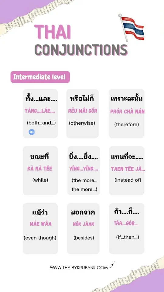 Common Thai Conjunctions, Phuket short video