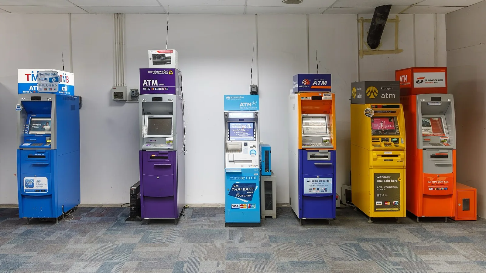 How do tourists pay in Thailand: cards, cash and ATMs for visitors, Phuket practical