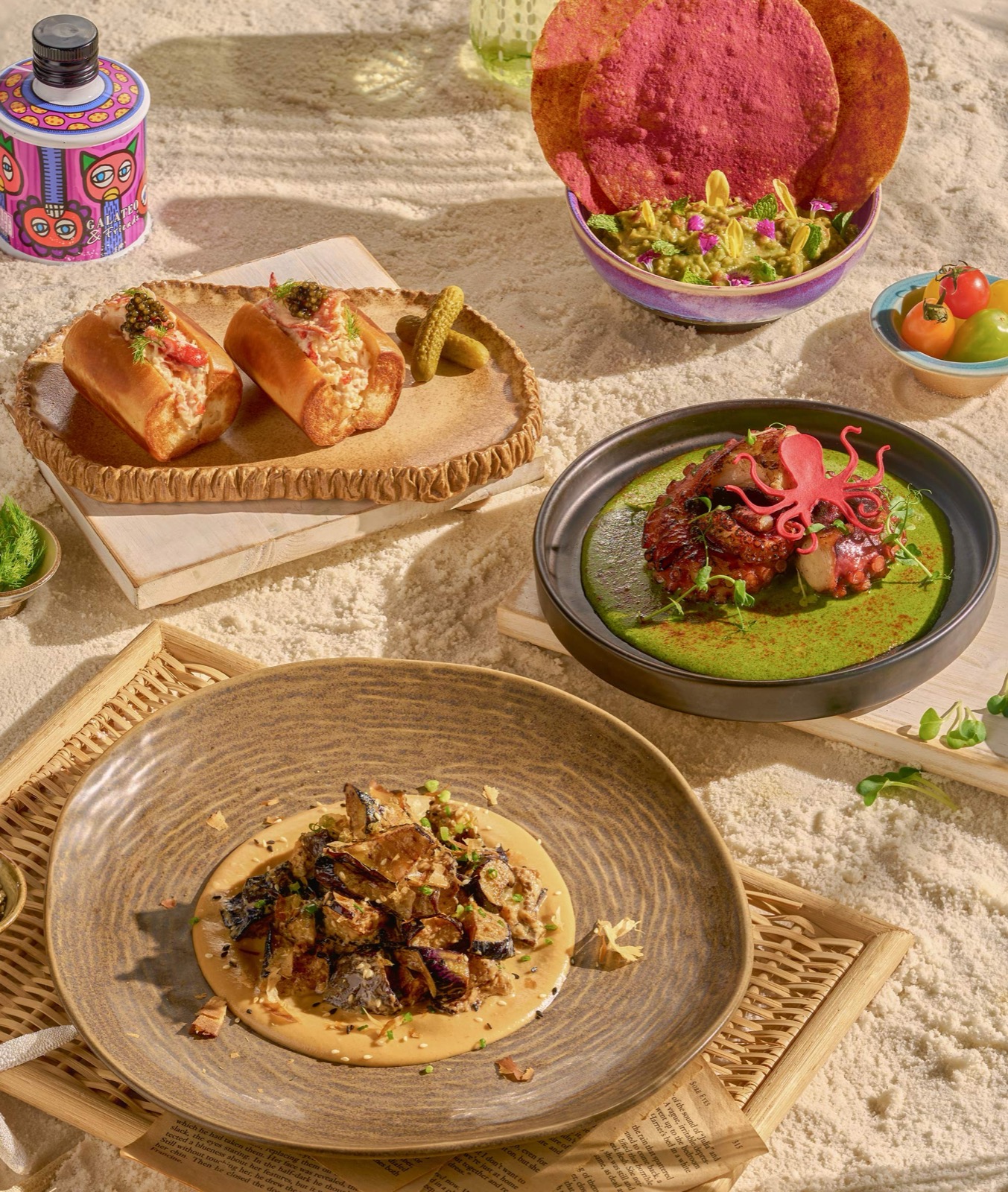 Food at Cafe Del Mar Phuket, Kamala Beach