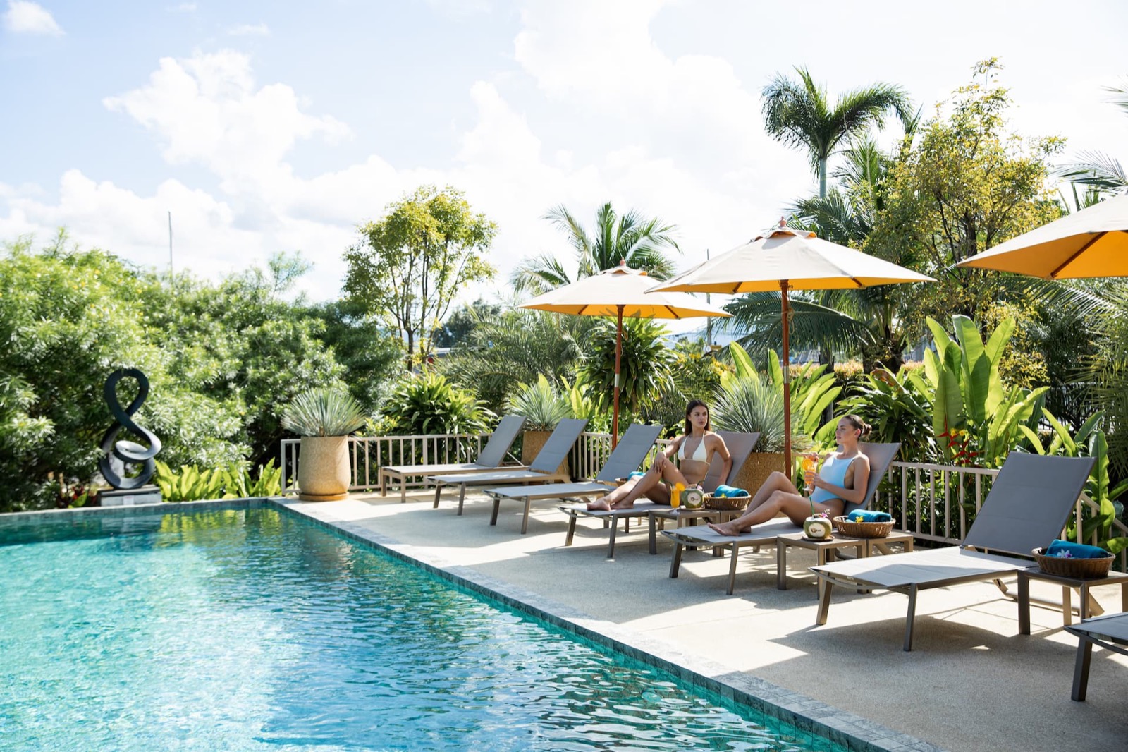 Gym Club Phuket sea-salt spa pool, spa and sauna day pass in Bang Tao, Phuket