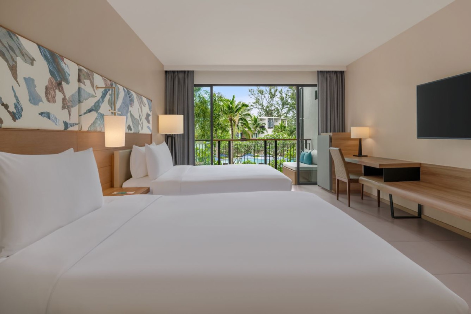 Deluxe Pool View room at Le Meridien Phuket Mai Khao