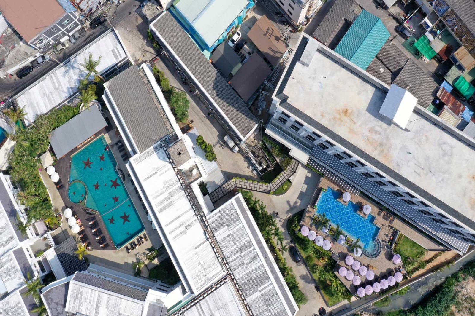 Aerial view of Sawaddi Patong Resort & Spa, Patong, Phuket