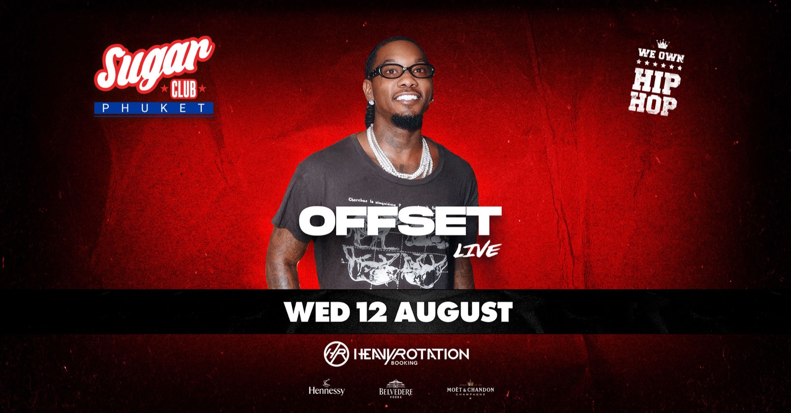 Sugar Club Phuket presents Offset live on Bangla Road in Patong