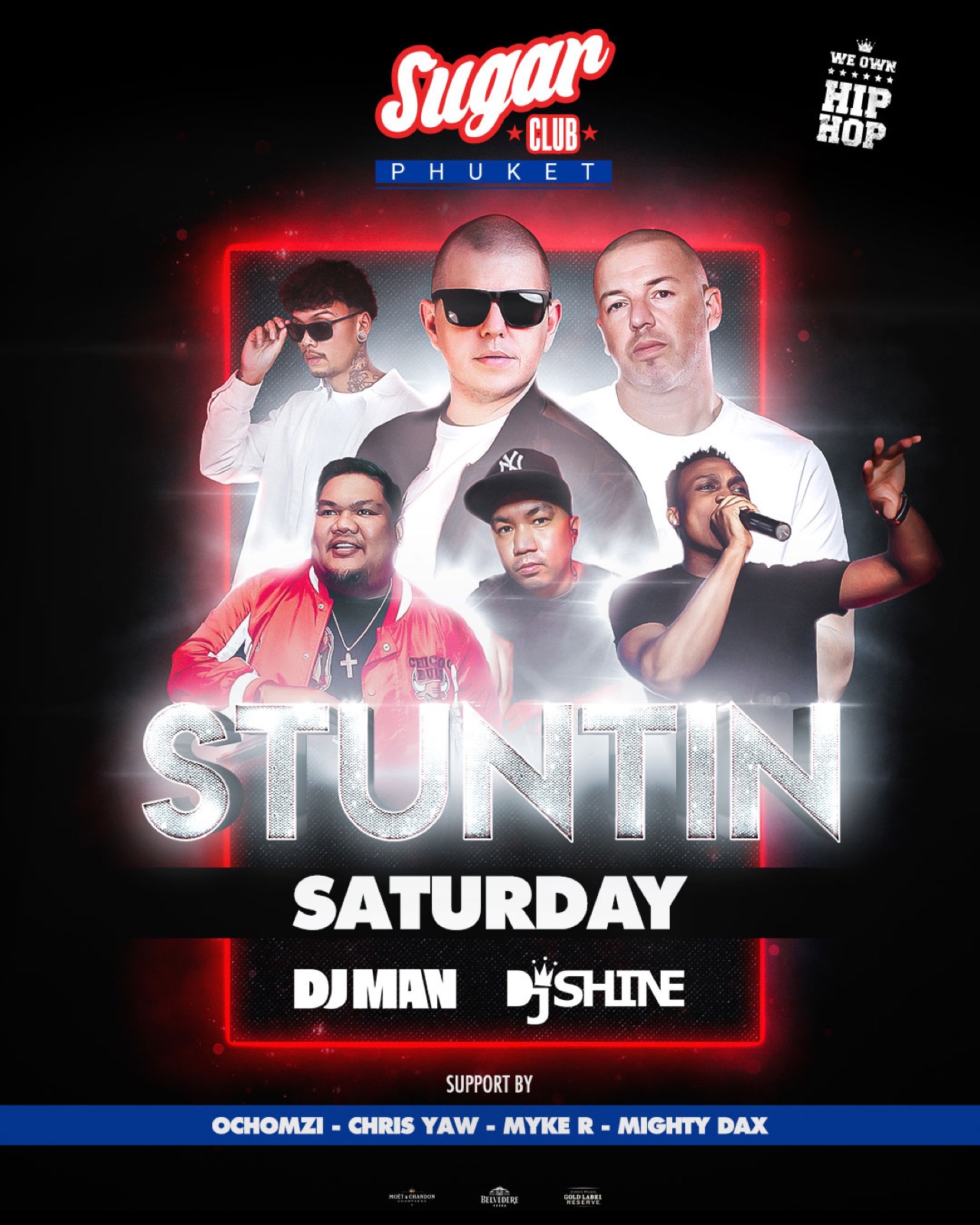 Saturday Stuntin night at Sugar Club Phuket in Patong