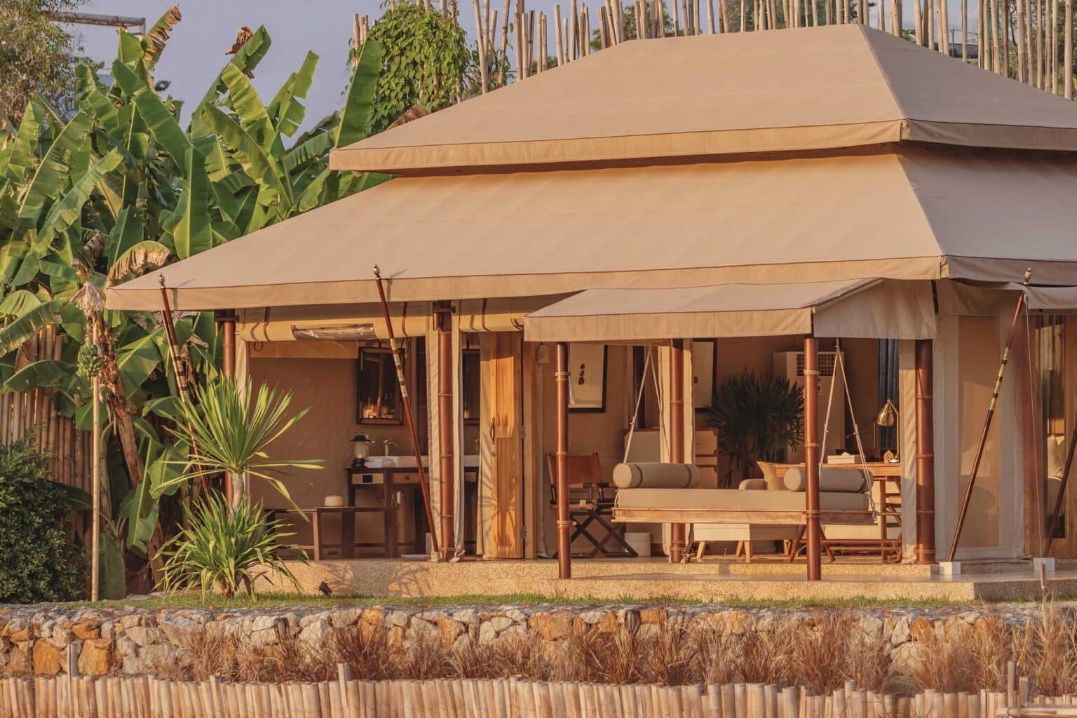 Jungle Cocoon cabana at The Lazy Coconut, Bang Tao Beach, Phuket