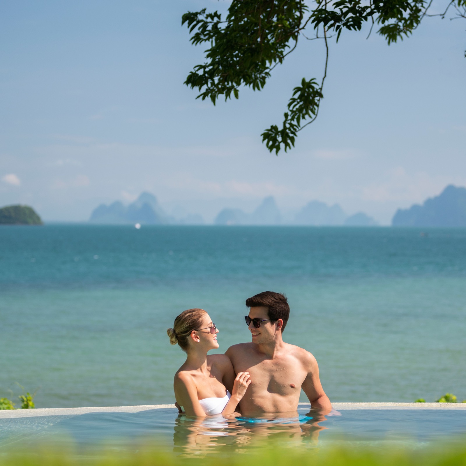 Sea-view private pool villa at The Naka Island, Phuket